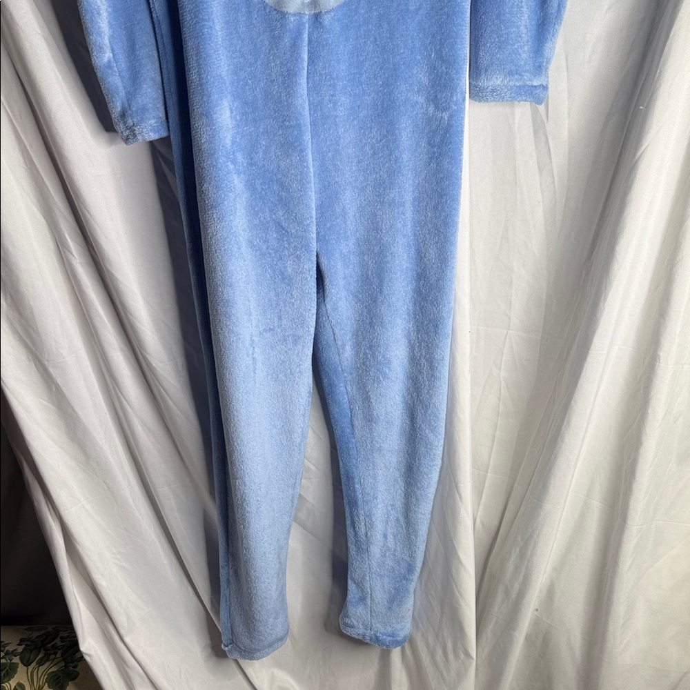 Blue Hippo Hooded Onesie - Picture 2 of 4
